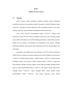 BAB V SIMPULAN DAN SARAN 5.1 Simpulan Public