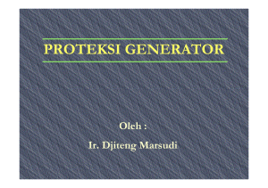 proteksi generator