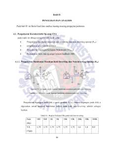 Modul Praktikum Current Feedback Operational Amplifier