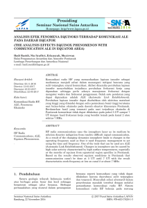 Prosiding - Sains Antariksa