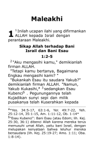 Maleakhi - Kitab Suci