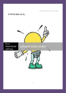 LEMBAR KERJA SISWA