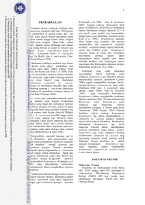 Telaah Efektivitas Streptomyces spp. dalam