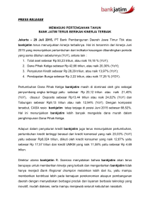 PRESS RELEASE MEMASUKI PERTENGAHAN