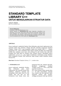 standard template library c++