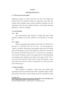 BAB III METODE PENELITIAN 3.1. Waktu dan