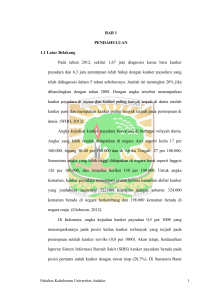 BAB 1 PENDAHULUAN 1.1 Latar Belakang Pada tahun 2012