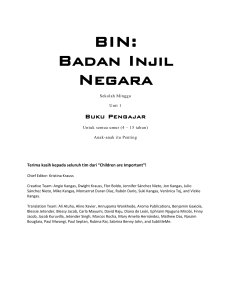 BIN: Badan Injil Negara