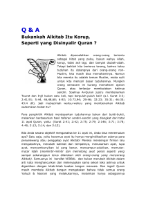 Bukankah Alkitab Itu Korup