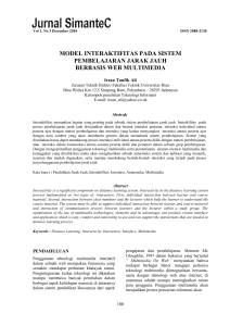 3. Irsan Taufik Ali – MODEL INTERAKTIFITAS PADA