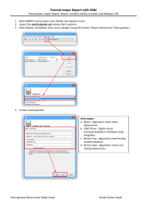 Tutorial Jasper Report