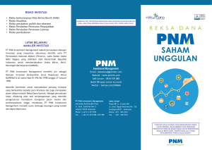 Brosur PNM Saham Unggulan oke.cdr