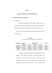 BAB V HASIL PENELITIAN DAN PEMBAHASAN