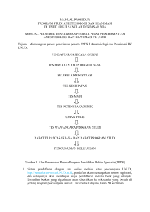 manual prosedur program studi anestesiologi dan reanimasi fk unud