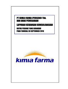 Lap Keuangan Triwulan III 2016