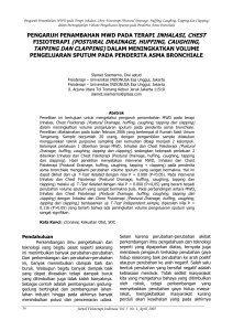 pengaruh penurunan nilai chronaxie pada arus strength duration