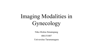 Imaging Modalities in Gynecology