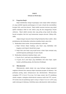 5 BAB II TINJAUAN PUSTAKA 2.1 Pengertian Banjir Banjir