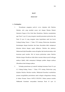 106 BAB V PENUTUP A. Kesimpulan 1. Permohonan