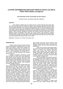 efek penambahan bakteri probiotik dalam susu