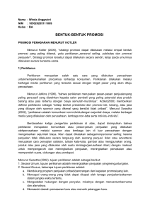 BENTUK PROMOSI pdf