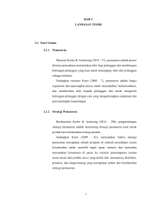 pemasaran adalah proses dimana