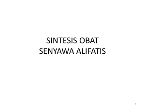 sintesis obat - WordPress.com