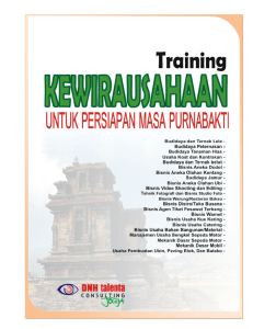 pelatihan kewirausahaan