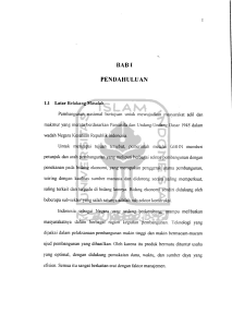 saling terkait dan terpadu di bidang lainnya. Bidang ekonomi sendiri