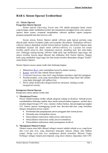 BAB 4. Sistem Operasi Terdistribusi