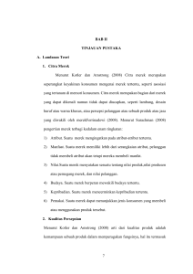 7 BAB II TINJAUAN PUSTAKA A. Landasan Teori