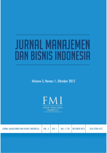 Volume 3, Nomor 1, Oktober 2015