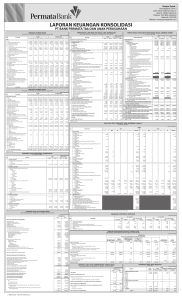 laporan keuangan konsolidasi