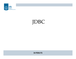 PPT JDBC