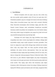 I. PENDAHULUAN A. Latar Belakang Indonesia