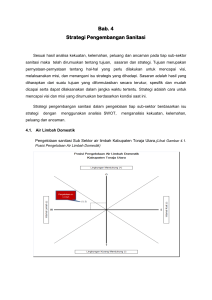 Bab. 4 Strategi Pengembangan Sanitasi