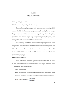 2.1.1 Pengertian Profitability (Profitabilitas)