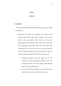 BAB IV PENUTUP A. Kesimpulan Dari hasil