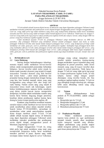 T-CASH - Teknik Elektro Undip