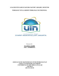 ANALISIS PENGARUH FAKTOR-FAKTOR