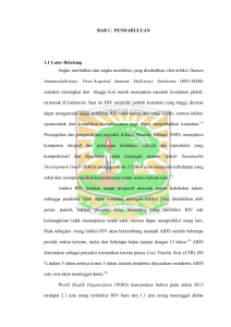 BAB 1 : PENDAHULUAN 1.1 Latar Belakang Angka morbiditas dan