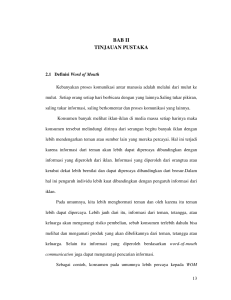 BAB II TINJAUAN PUSTAKA