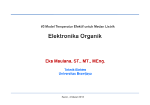 Elektronika Organik - Eka Maulana