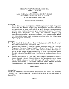 peraturan pemerintah republik indonesia nomor 6 tahun 2002