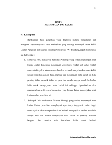 53 BAB V KESIMPULAN DAN SARAN 5.1 Kesimpulan Berdasarkan