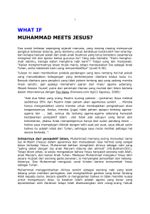 what if muhammad meets jesus?