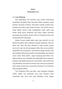 BAB 1 PENDAHULUAN 1.1. Latar Belakang Ilmu pengetahuan dan