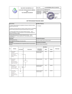 sop penyusunan publikasi ilmiah - Balai Riset dan Observasi Laut