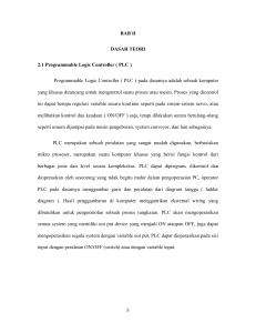 BAB II DASAR TEORI 2.1 Programmable Logic Controller ( PLC