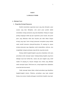 BAB II LANDASAN TEORI A. Diskripsi Teori 1. Pengertian Strategi